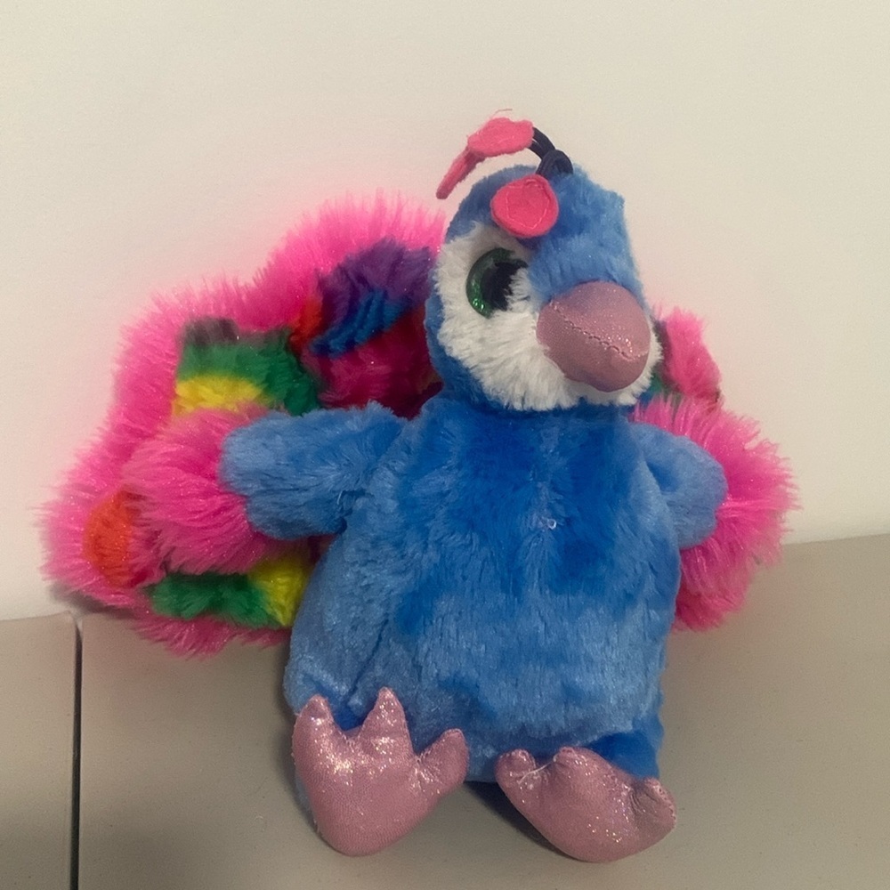 Colourful Wild Republic Peacock Animal Bird Plush